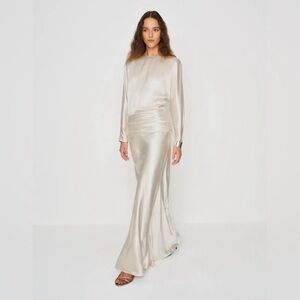 Reformation Esmee Silk Dress NWT